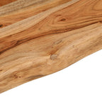 vidaXL Tischplatte 160x30x2,5cm Rechteckig Massivholz Akazie Baumkante