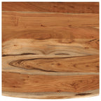 vidaXL Wandregal 40x40x2,5 cm Quadratisch Massivholz Akazie Baumkante