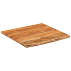vidaXL Waschtischplatte 60x60x2,5 cm Quadratisch Massivholz Akazie
