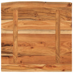 vidaXL Waschtischplatte 60x60x2,5 cm Quadratisch Massivholz Akazie
