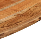 vidaXL Waschtischplatte 60x60x2,5 cm Quadratisch Massivholz Akazie