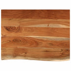 vidaXL Waschtischplatte 70x60x2,5 cm Rechteckig Massivholz Akazie