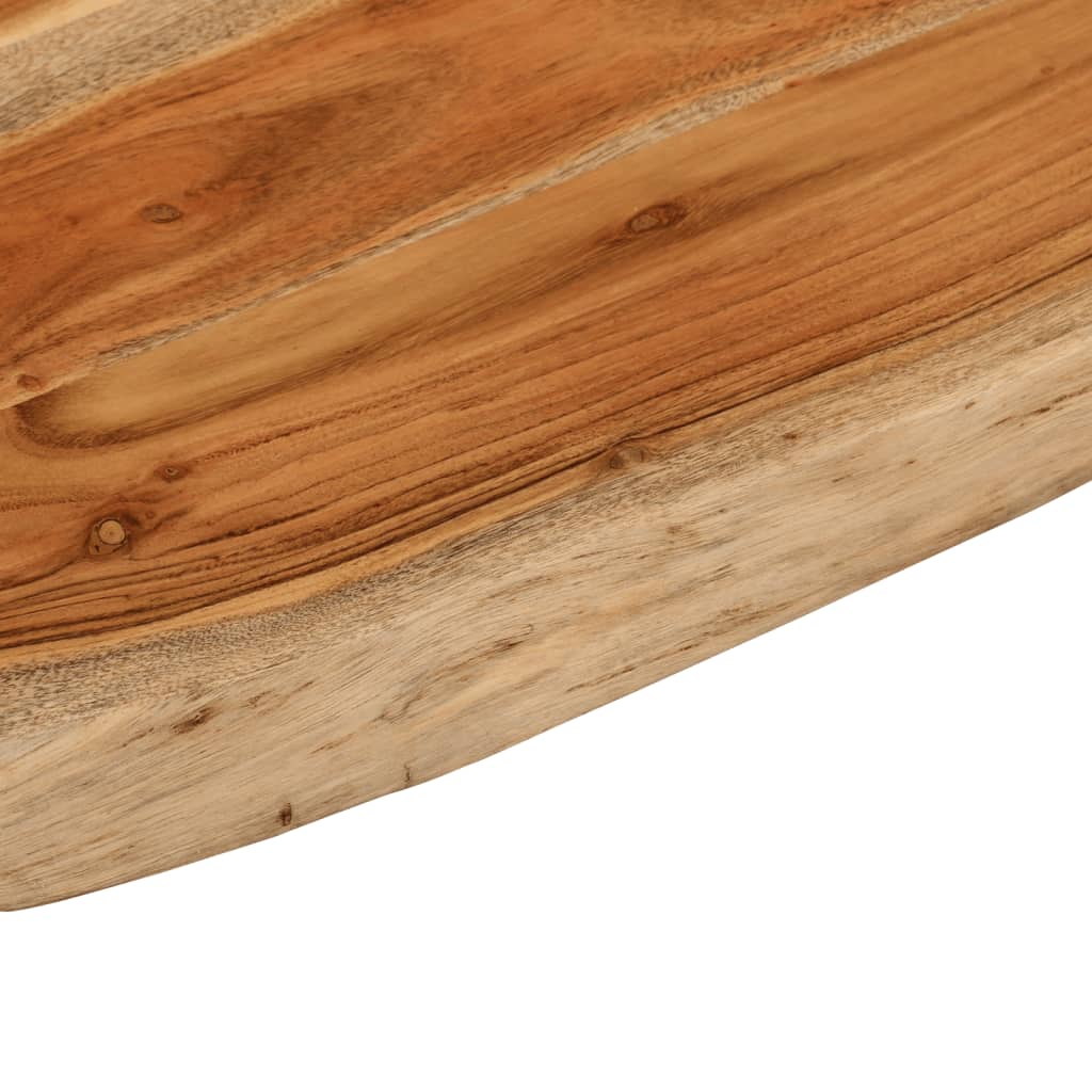vidaXL Waschtischplatte 70x60x2,5 cm Rechteckig Massivholz Akazie