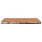 vidaXL Tischplatte 60x60x2,5 cm Quadratisch Akazienholz Naturkante