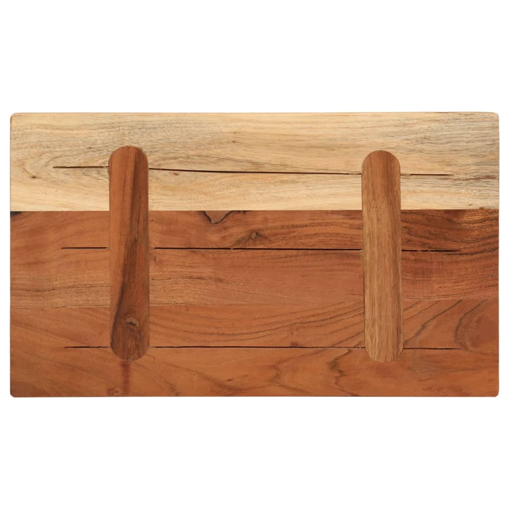 vidaXL Tischplatte 40x20x2,5 cm Rechteckig Massivholz Akazie
