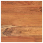 vidaXL Tischplatte 50x50x2,5 cm Quadratisch Massivholz Akazie