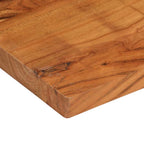 vidaXL Tischplatte 50x50x2,5 cm Quadratisch Massivholz Akazie