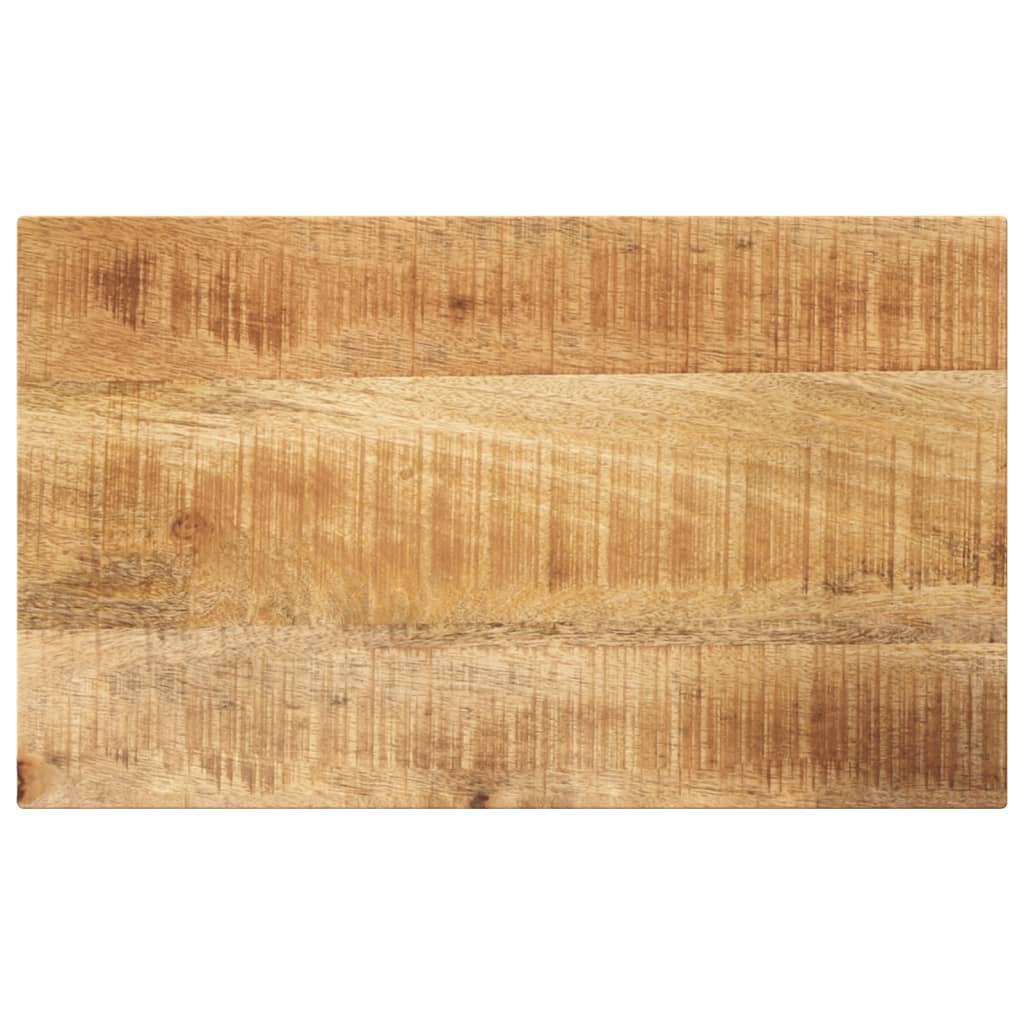 vidaXL Tischplatte 40x20x2,5 cm Rechteckig Raues Massivholz Mango