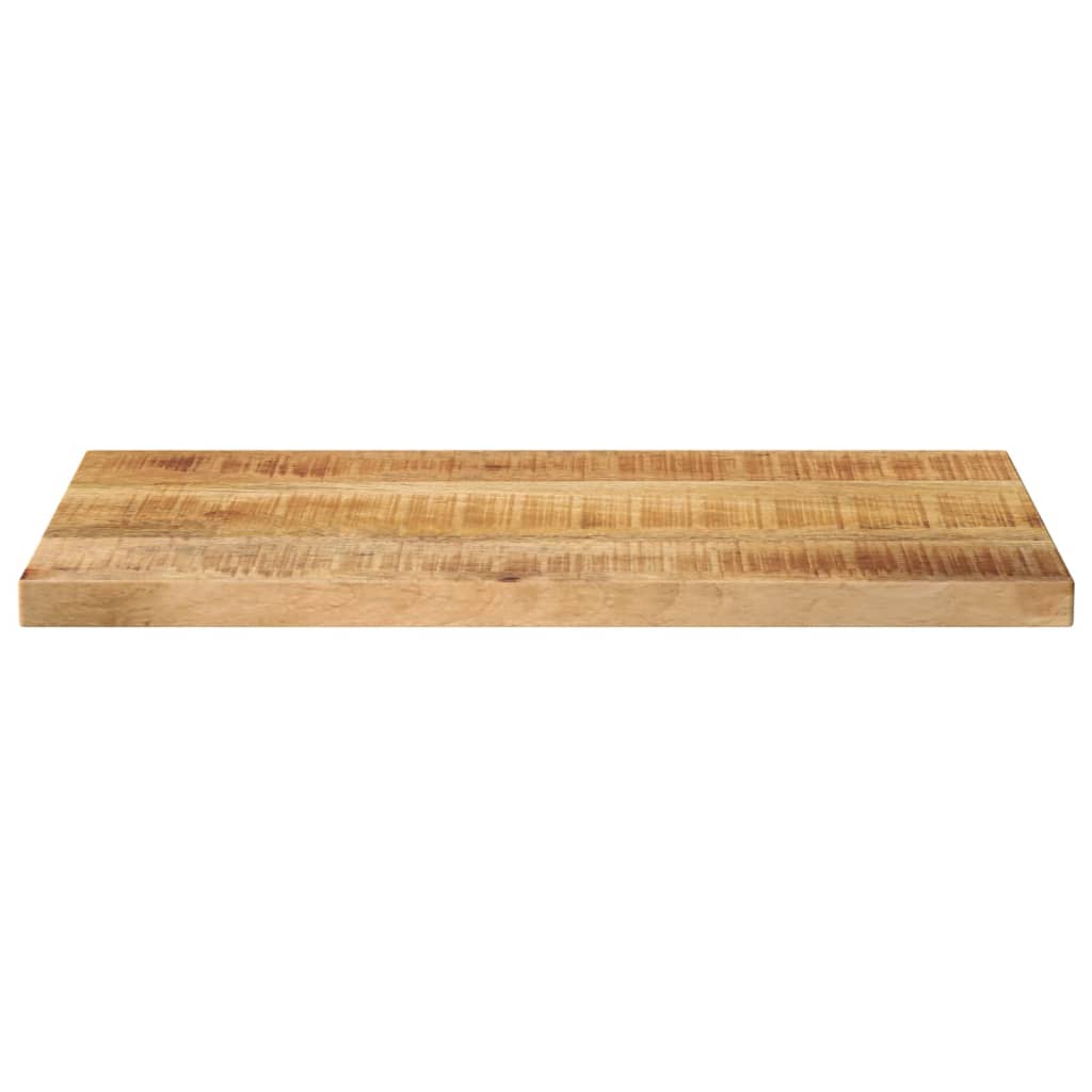 vidaXL Tischplatte 40x20x2,5 cm Rechteckig Raues Massivholz Mango