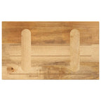 vidaXL Tischplatte 40x20x2,5 cm Rechteckig Raues Massivholz Mango