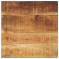 vidaXL Tischplatte 40x40x2,5 cm Quadratisch Raues Massivholz Mango