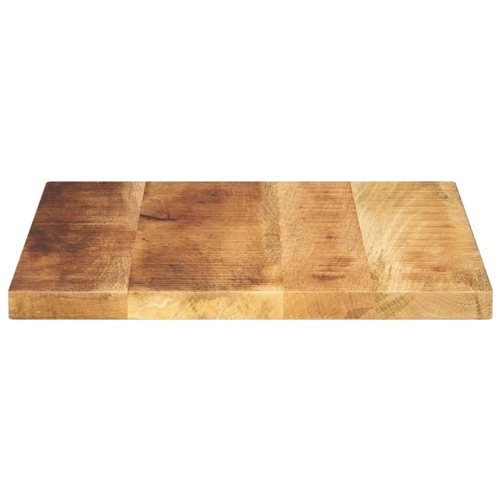 vidaXL Tischplatte 40x40x2,5 cm Quadratisch Raues Massivholz Mango