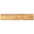 vidaXL Tischplatte 160x20x2,5 cm Rechteckig Massivholz Mango