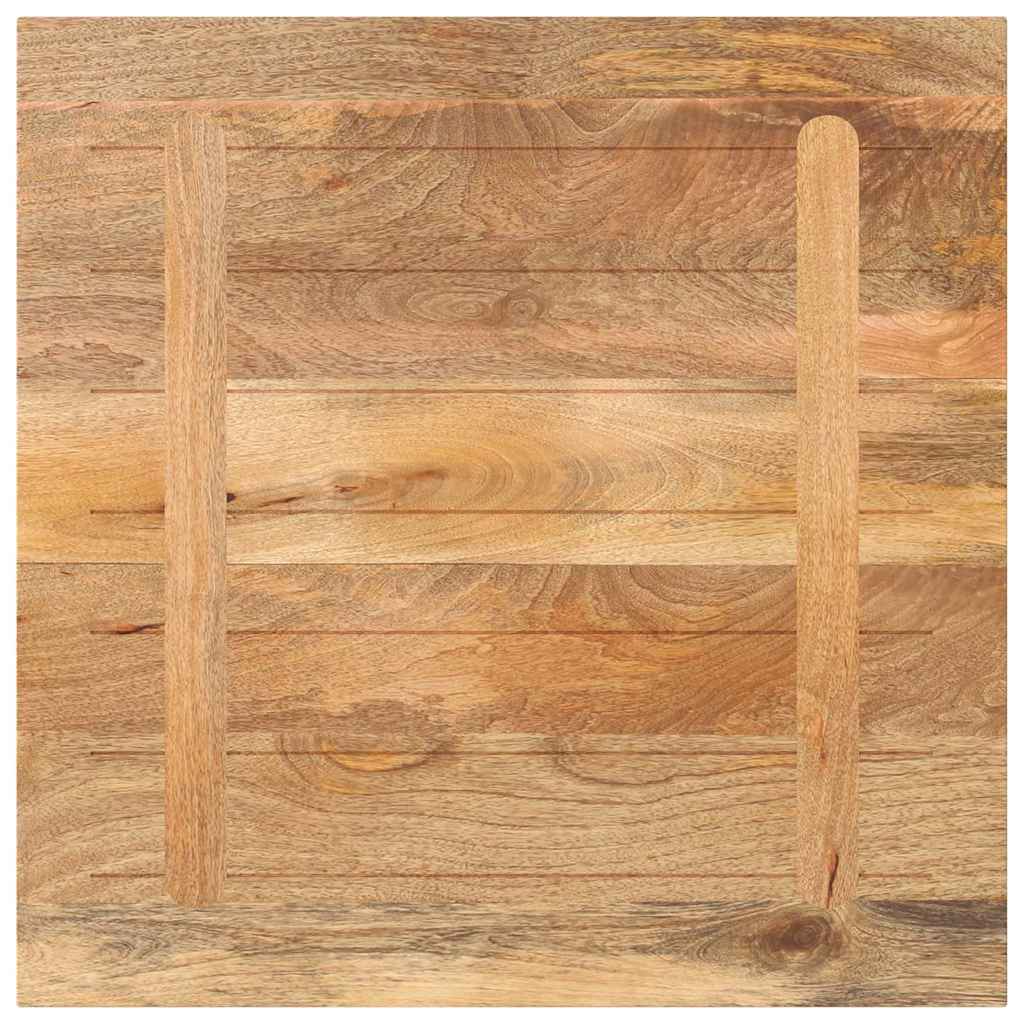 vidaXL Tischplatte 70x70x2,5 cm Quadratisch Massivholz Mango