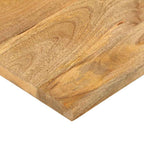 vidaXL Tischplatte 70x70x2,5 cm Quadratisch Massivholz Mango