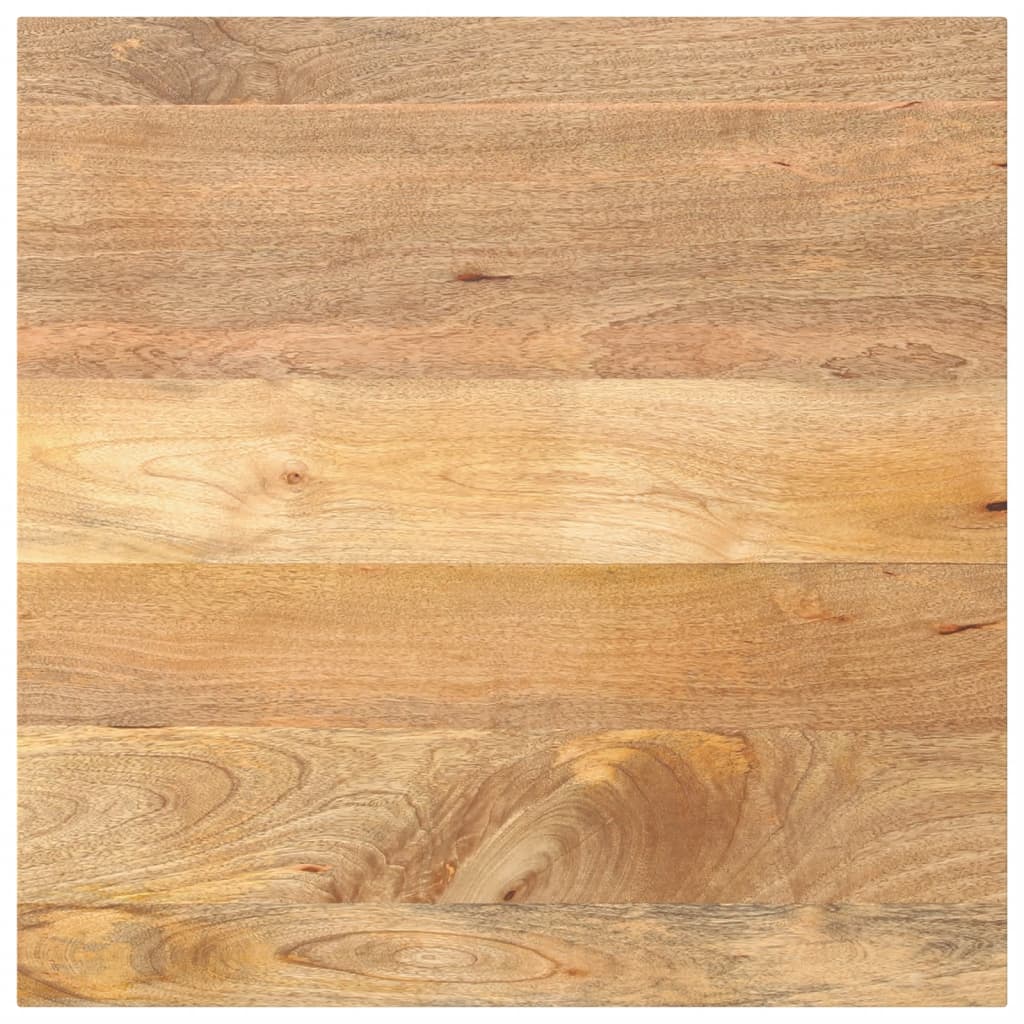 vidaXL Tischplatte 70x70x2,5 cm Quadratisch Massivholz Mango