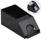 vidaXL Kartenschlitten Schwarz 2 Decks