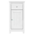 vidaXL Badschrank BERG Weiß 40x34x80 cm Massivholz Kiefer