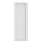 vidaXL Bad-Wandschrank BERG Weiß 69,5x27x71,5 cm Massivholz
