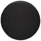 vidaXL Couchtisch Aluminium Gehämmert Ø 50x30 cm Schwarz