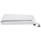 vidaXL Wintervlies mit Reißverschluss 10 Stk. 70 g/m² 1x1,55 m