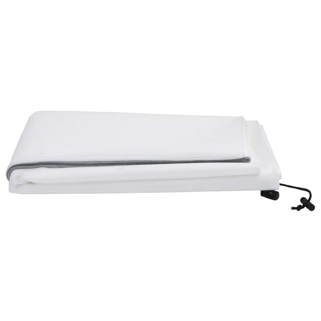 vidaXL Wintervlies mit Reißverschluss 10 Stk. 70 g/m² 1x1,55 m