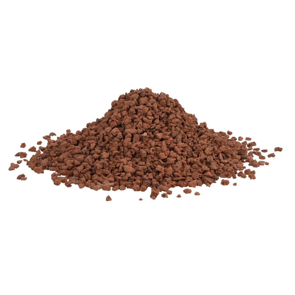 vidaXL Lavagranulat 10 kg Rot 5-8 mm