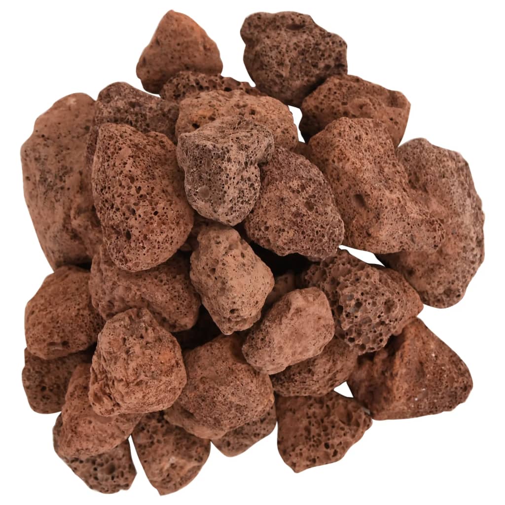 vidaXL Lavagranulat 10 kg Rot 3-5 cm