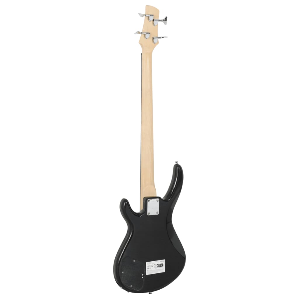 vidaXL E-Bass für Anfänger mit Tasche Blau und Schwarz 4/4 46"
