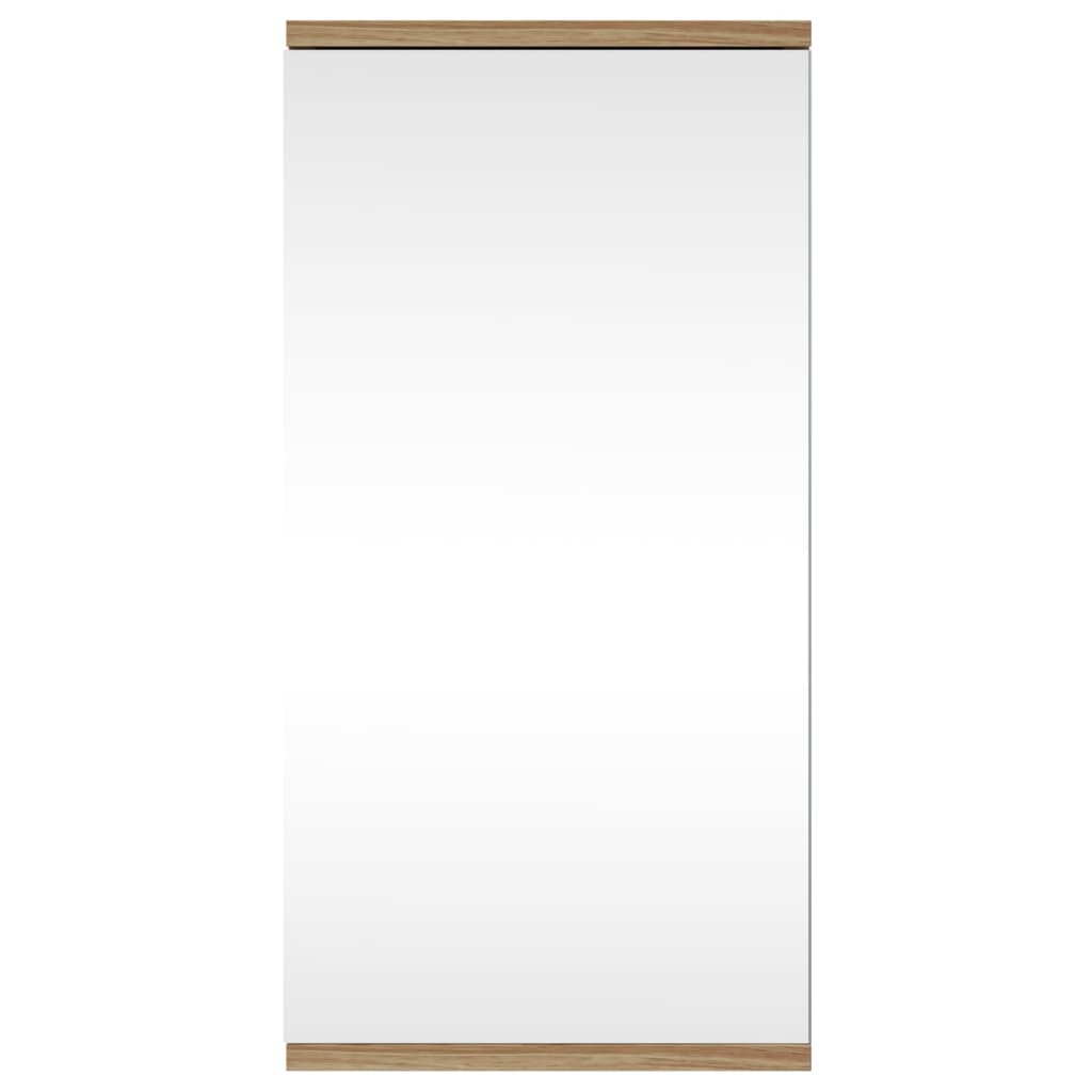 vidaXL Eck-Spiegelschrank Eichen-Optik 30x24x60 cm