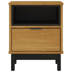 vidaXL Nachttisch FLAM 40x35x50 cm Massivholz Kiefer