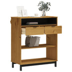 vidaXL Bartisch FLAM 92x45x110 cm Massivholz Kiefer