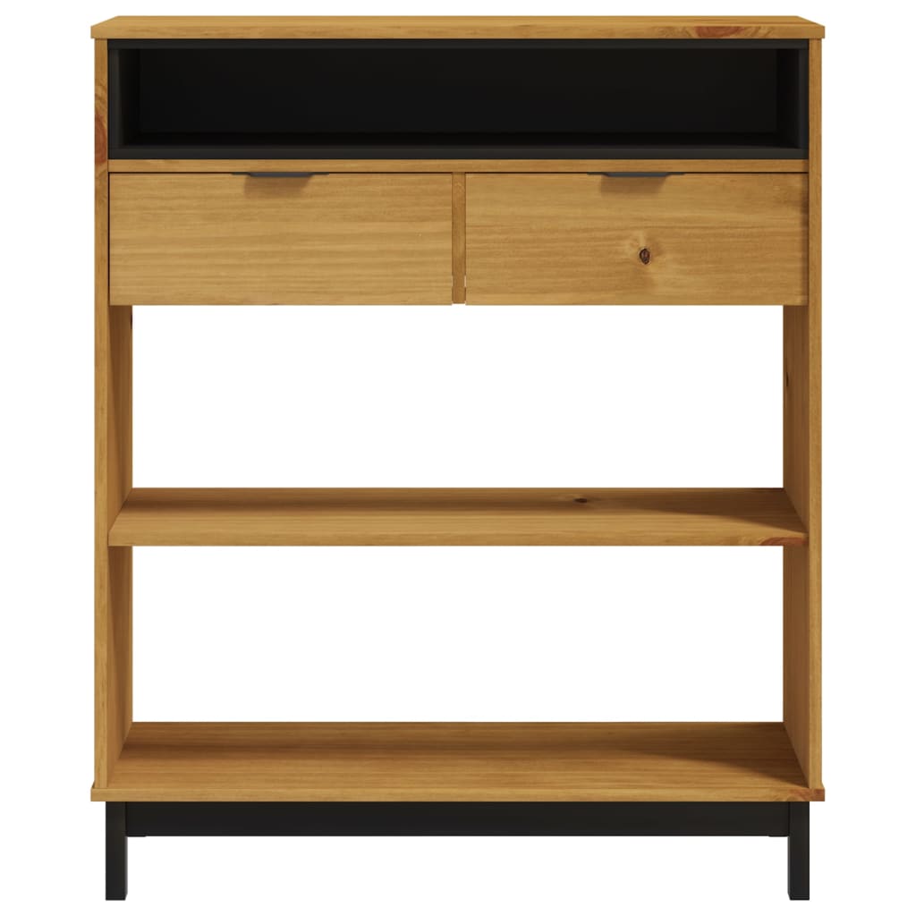 vidaXL Bartisch FLAM 92x45x110 cm Massivholz Kiefer