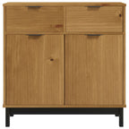 vidaXL Sideboard FLAM 80x40x80 cm Massivholz Kiefer