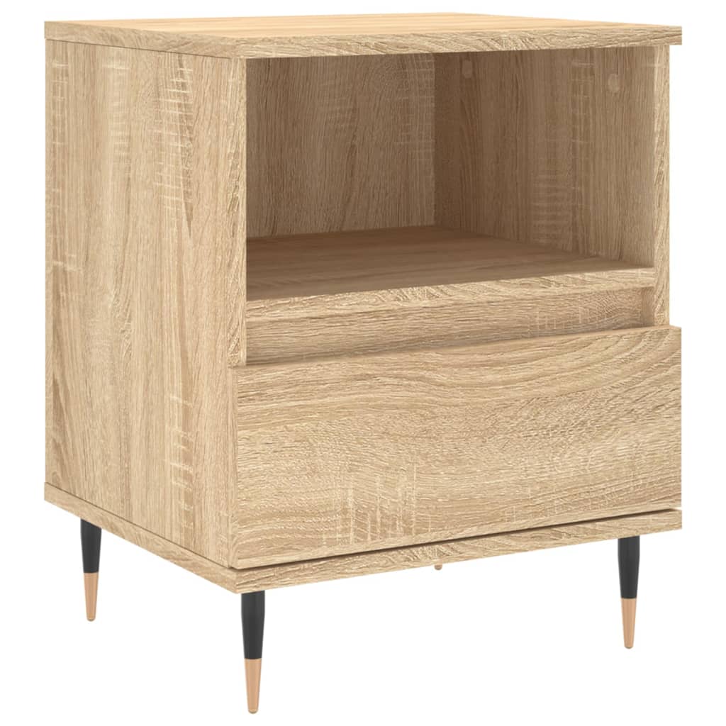 vidaXL Nachttisch Sonoma-Eiche 40x35x50 cm Holzwerkstoff