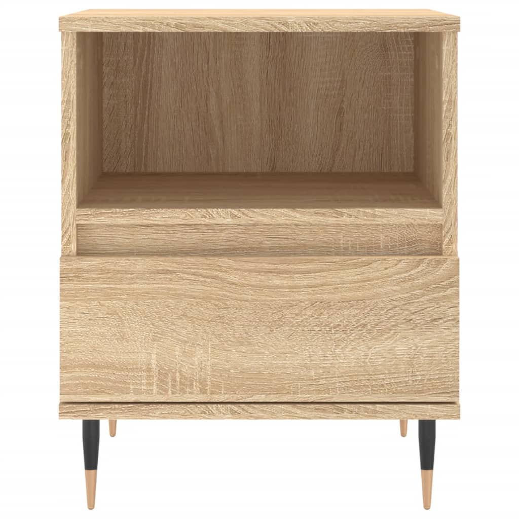 vidaXL Nachttisch Sonoma-Eiche 40x35x50 cm Holzwerkstoff
