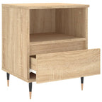 vidaXL Nachttisch Sonoma-Eiche 40x35x50 cm Holzwerkstoff