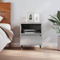 vidaXL Nachttisch Grau Sonoma 40x35x50 cm Holzwerkstoff