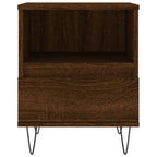 vidaXL Nachttisch Braun Eichen-Optik 40x35x50 cm Holzwerkstoff