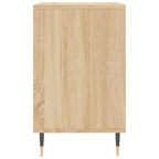 vidaXL Schuhregal Sonoma-Eiche 102x36x60 cm Holzwerkstoff