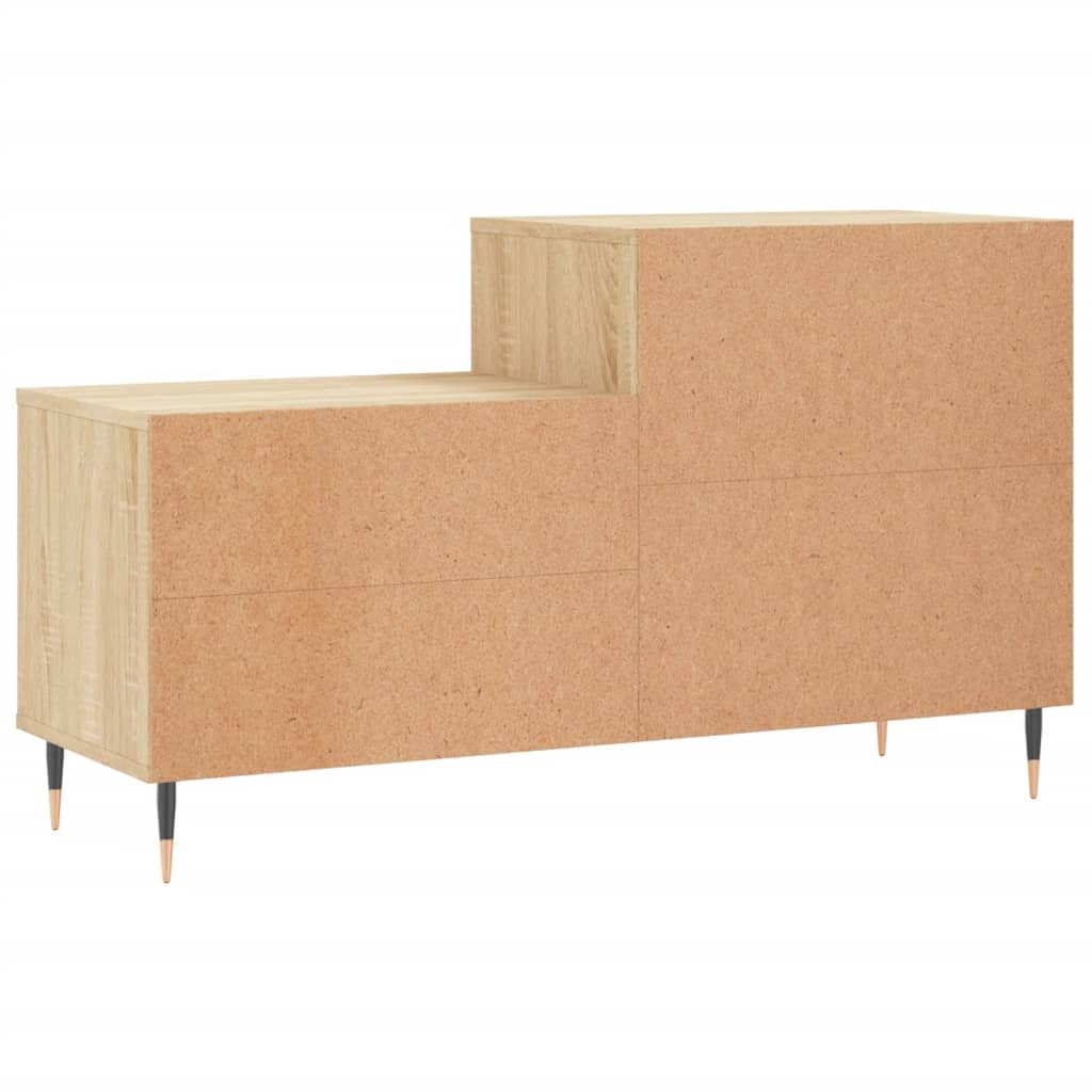 vidaXL Schuhregal Sonoma-Eiche 102x36x60 cm Holzwerkstoff