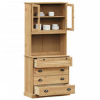 vidaXL Highboard VIGO 80x40x176 cm Massivholz Kiefer