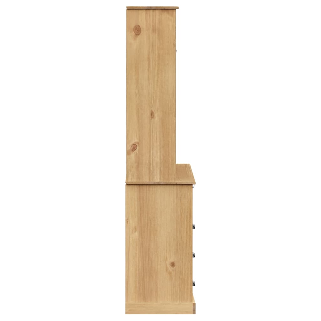 vidaXL Highboard VIGO 80x40x176 cm Massivholz Kiefer