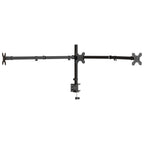 vidaXL Tischhalterung für 3 Monitore Schwarz Stahl VESA 75/100 mm
