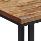 vidaXL Couchtisch 55x55x40 cm Recyceltes Massivholz Teak