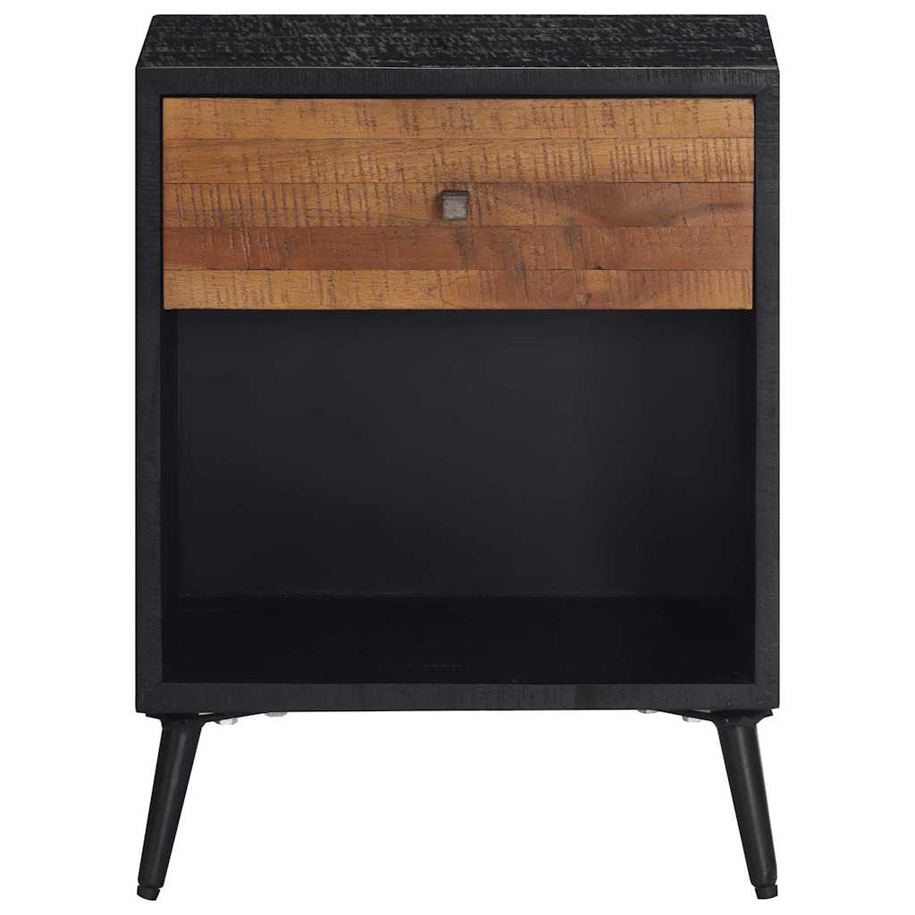 vidaXL Nachttisch 40x30x50 cm Massivholz Teak