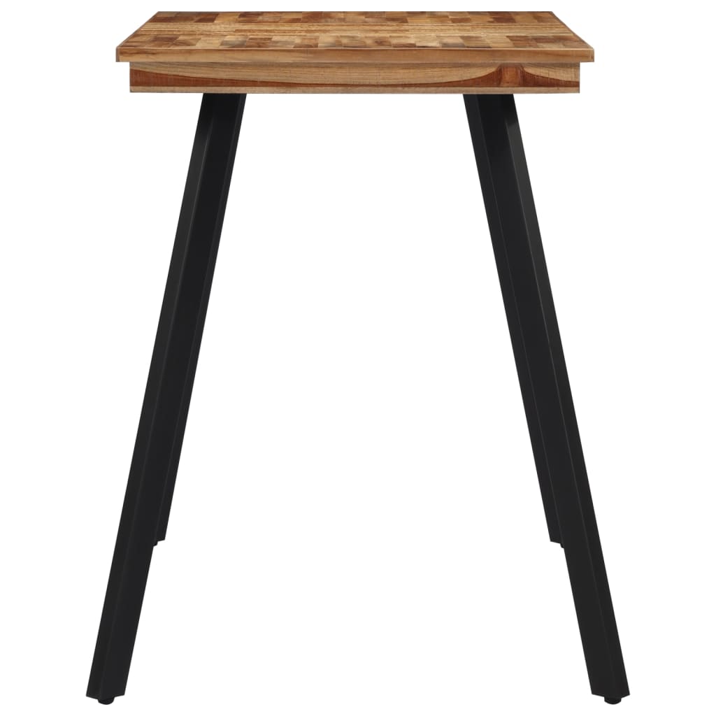 vidaXL Esstisch 120x62x76 cm Massivholz Teak
