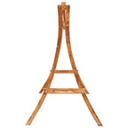 vidaXL Hollywoodschaukel mit Auflage Massivholz Fichte mit Teak-Finish