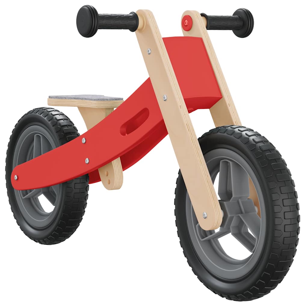 vidaXL Laufrad für Kinder Rot