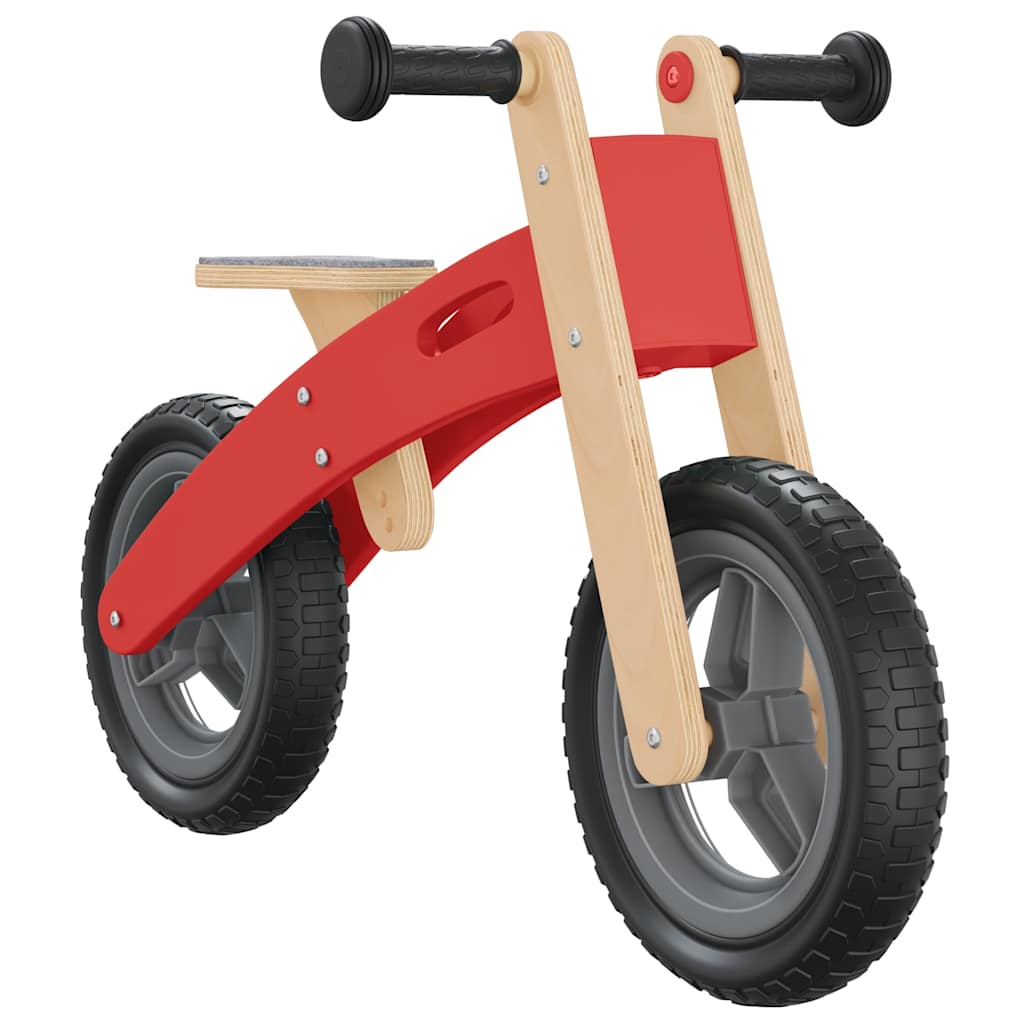 vidaXL Laufrad für Kinder Rot